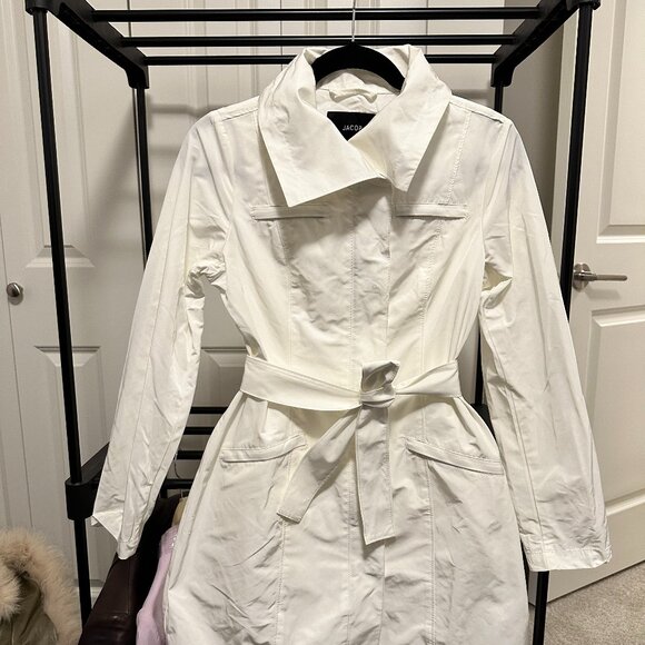White Trench Coat from Jacob - Picture 1 of 3